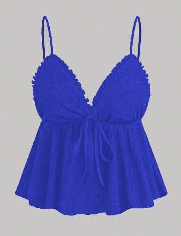 Top SHEIN CURVE, albastru