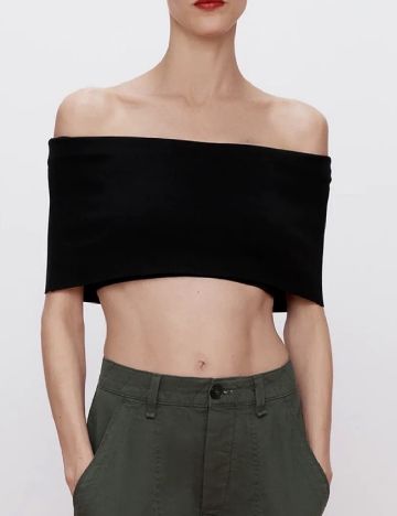 Top Zara, negru