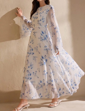 Rochie lunga SHEIN, alb