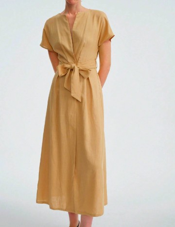 Rochie medie SHEIN, maro deschis