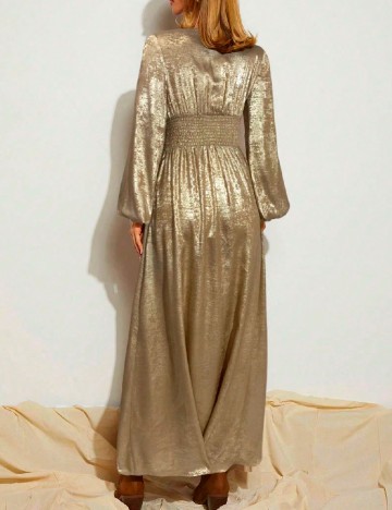 Rochie lunga SHEIN, auriu