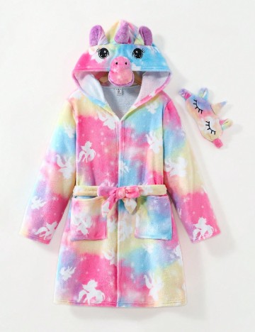 Halat de baie Shein Kids, mix culori