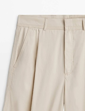 Pantaloni Massimo Dutti, bej
