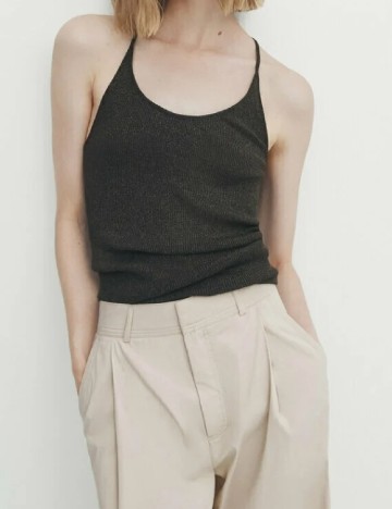 Pantaloni Massimo Dutti, bej