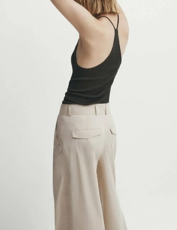 Pantaloni Massimo Dutti, bej