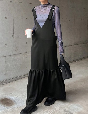 Sarafan Friful, negru