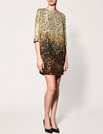 Rochie scurta Zara, maro