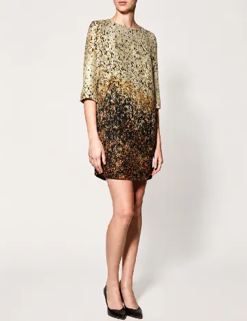 Rochie scurta Zara, maro