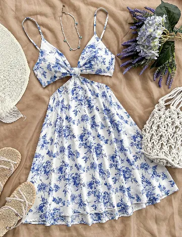 Rochie scurta SHEIN, albastru