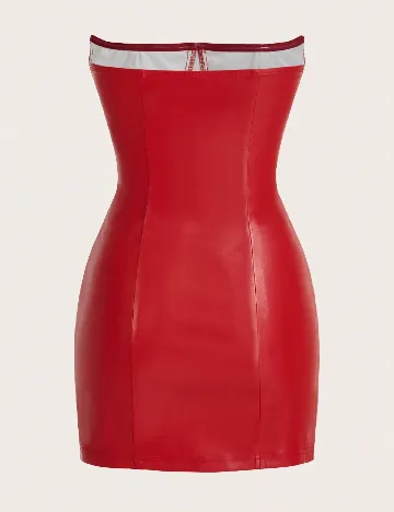 Rochie scurta SHEIN, rosu