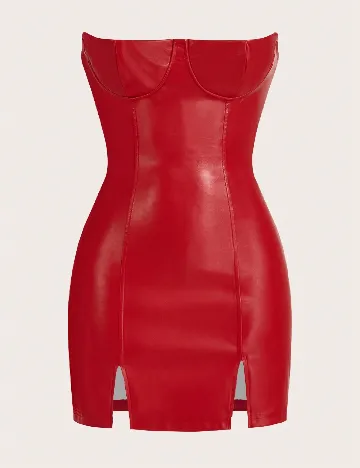 Rochie scurta SHEIN, rosu