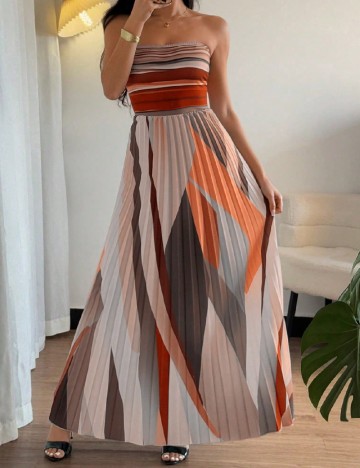 Rochie lunga SHEIN, mix culori