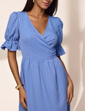 Rochie medie SHEIN, albastru