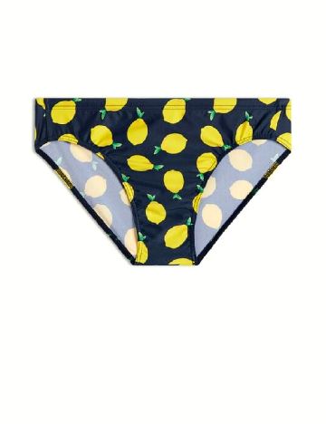 Chilot de  baie Intimissimi, bleumarin/galben