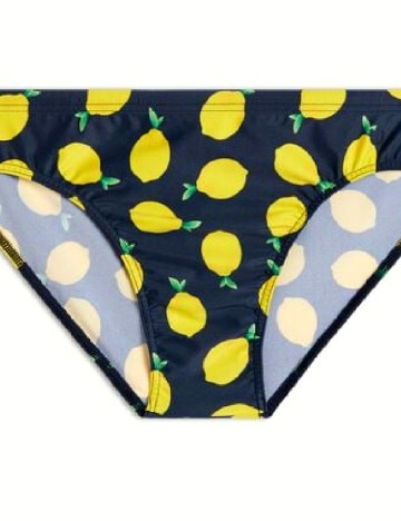 Chilot de  baie Intimissimi, bleumarin/galben
