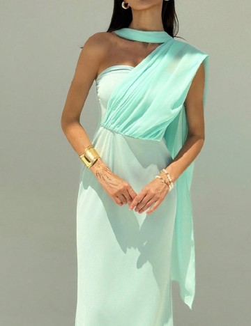 Rochie lunga SHEIN, verde