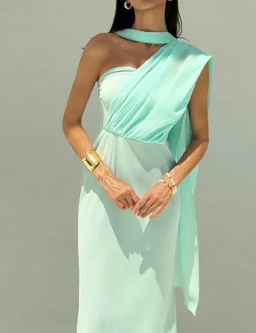 Rochie lunga SHEIN, verde