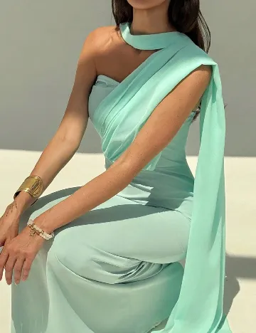Rochie lunga SHEIN, verde