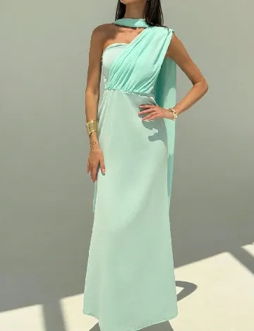 Rochie lunga SHEIN, verde