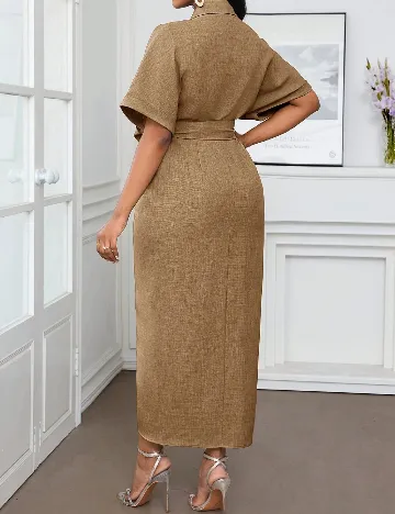 Rochie lunga SHEIN, maro