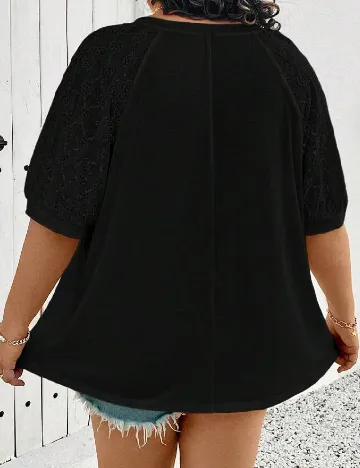 Tricou SHEIN CURVE, negru