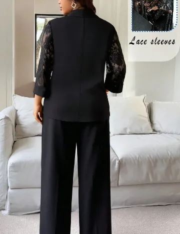 Sacou SHEIN CURVE, negru
