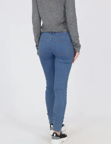 Blugi Bershka, albastru