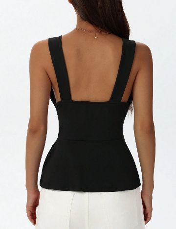 Top SHEIN, negru
