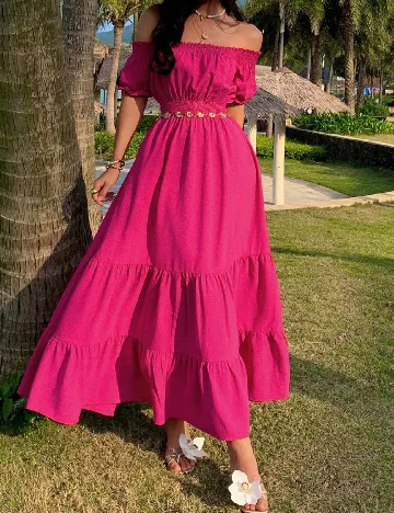 Rochie lunga SHEIN, roz