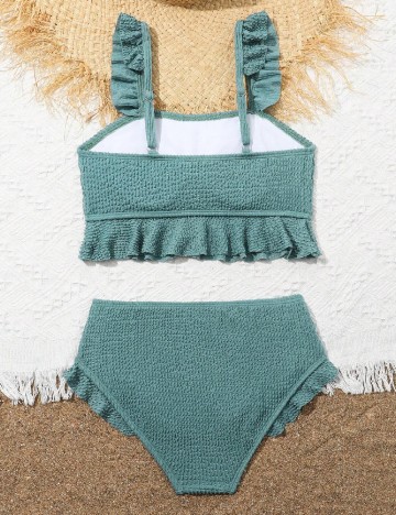 Costum de baie Shein Kids, albastru
