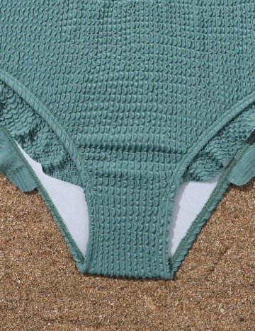 Costum de baie Shein Kids, albastru