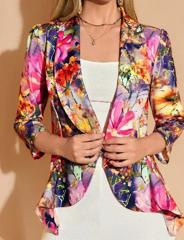 Blazer SHEIN, mix culori