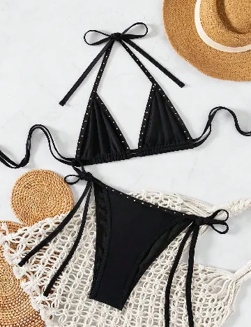 Costum de baie SHEIN, negru