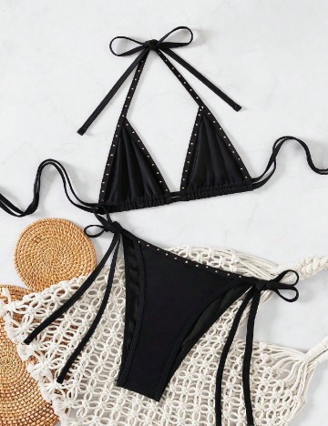 Costum de baie SHEIN, negru