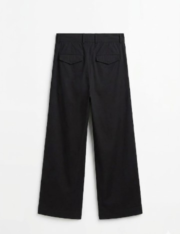 Pantaloni Massimo Dutti, negru