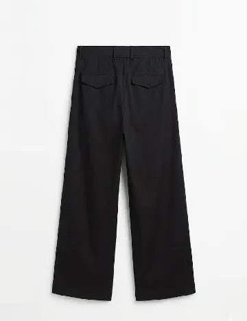 Pantaloni Massimo Dutti, negru