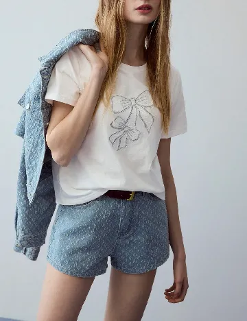 Tricou MOTF, alb
