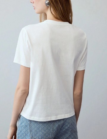 Tricou MOTF, alb