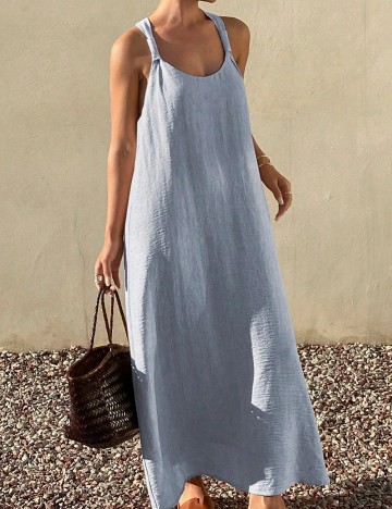 Rochie lunga SHEIN, albastru