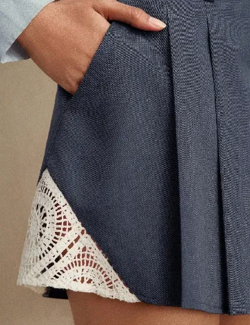 Pantaloni scurti Anewsta, albastru