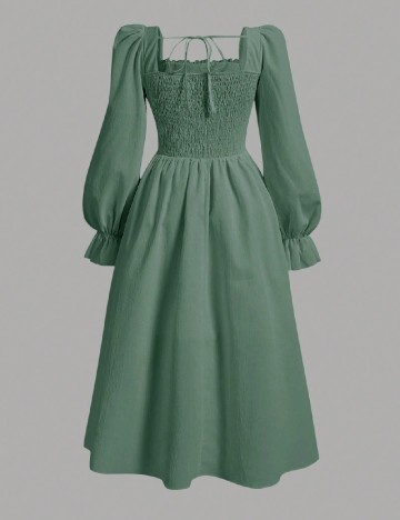 Rochie scurta SHEIN, verde
