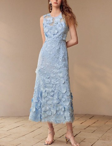 Rochie medie MOTF, albastru