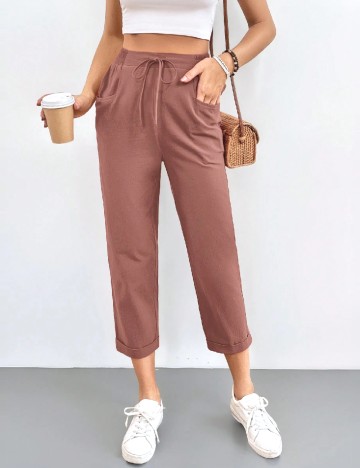 Pantaloni Emery Rose, roz