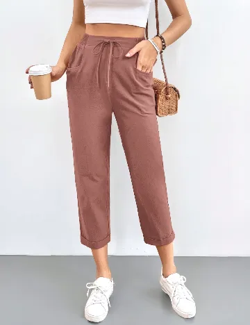 Pantaloni Emery Rose, roz