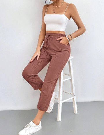 Pantaloni Emery Rose, roz