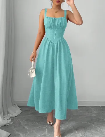 Rochie lunga SHEIN, turcoaz