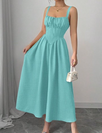 Rochie lunga SHEIN, turcoaz