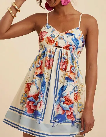 Rochie scurta SHEIN, mix culori