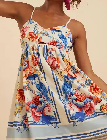 Rochie scurta SHEIN, mix culori