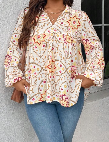 Bluza SHEIN CURVE, mix culori